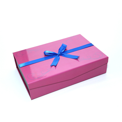 Caixas de presente elegantes de papelão rígido de Natal cor Pantone 1200 g/m²