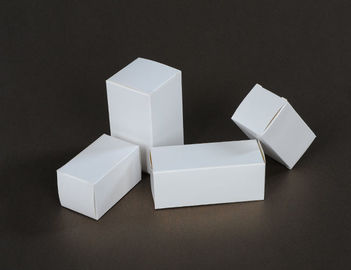 Projeto personalizado branco da impressão deslocada das caixas CMYK dos doces do papel do cartão do marfim