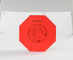 Impressão a cores completa amarela vermelha das caixas de presente rígidas duráveis resistentes do cartão